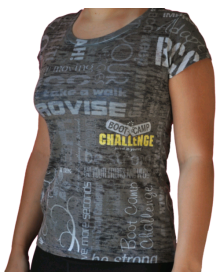 BCC Ladies Burnout Short Sleeve - Words